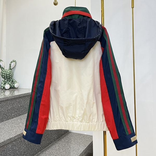 【かわいい♡新作】グッチ GGロゴ ナイロン ジャケット コピー gur05016